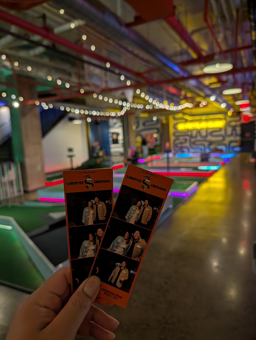 TinyJawns at Libertee Grounds mixer for event professionals