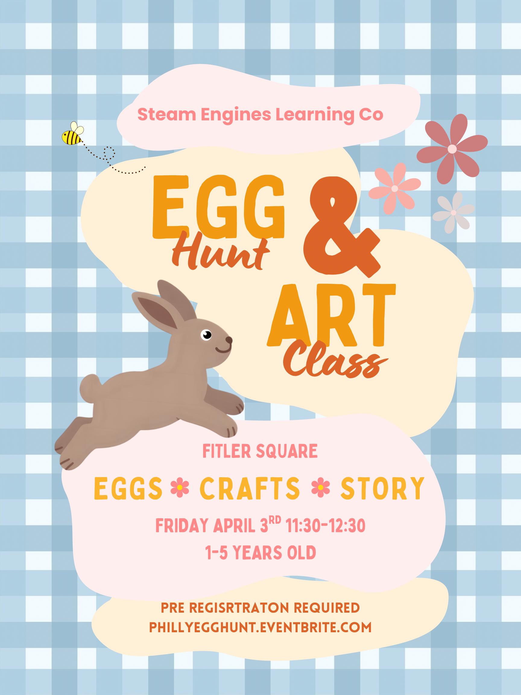 Egg Hunt & Art Class at Fitler Square Park